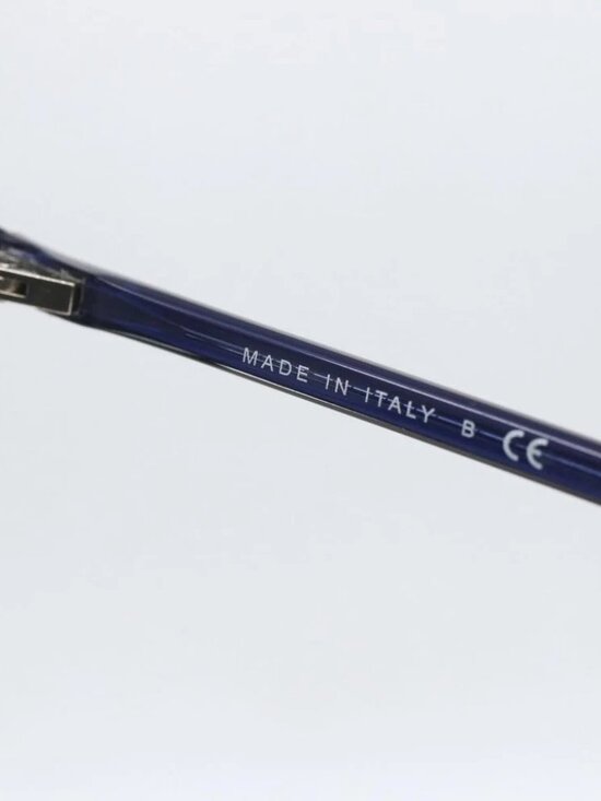 CHANEL Mini COCO Mark Sunglasses plastic Navy Auth main image 10